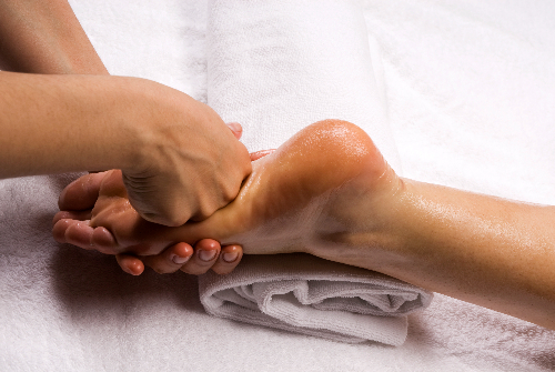 Entspannende Fußmassage Entspannende Fußmassage